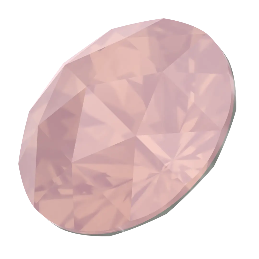 Swarovski Chatons Round Stones Rose Cut (1401) Rose Water Opal - Bluestreak Crystals