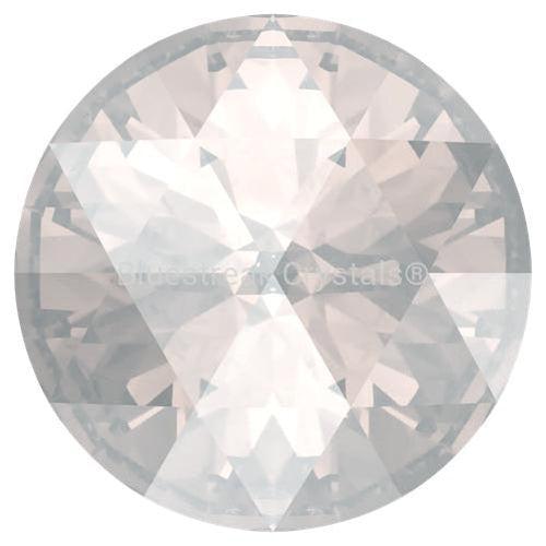 Serinity Chatons Round Stones Rose Cut (1401) White Opal-Serinity Chatons & Round Stones-8mm - Pack of 2-Bluestreak Crystals