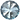 Serinity Chatons Round Stones Small (1100) Aquamarine - Bluestreak Crystals