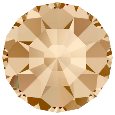 Serinity Chatons Round Stones Small (1100) Crystal Golden Shadow - Bluestreak Crystals