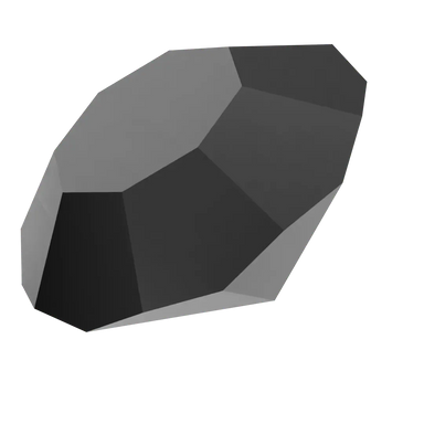 Serinity Chatons Round Stones Small (1100) Jet - Bluestreak Crystals