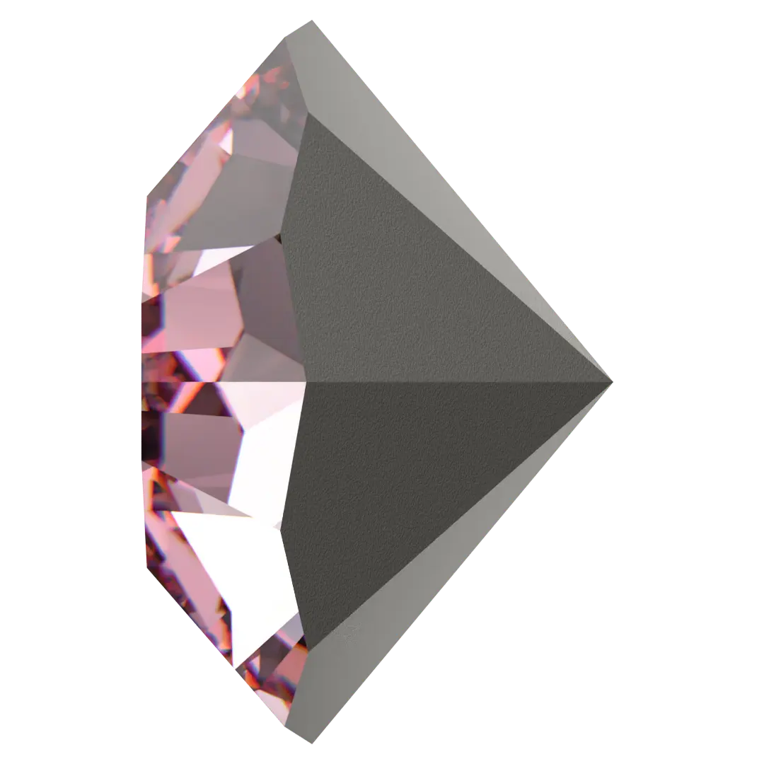 Serinity Chatons Round Stones Small (1100) Light Rose - Bluestreak Crystals