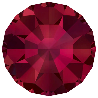 Serinity Chatons Round Stones Small (1100) Scarlet - Bluestreak Crystals