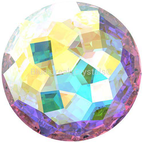 Serinity Chatons Round Stones Thin (1383) Crystal AB-Serinity Chatons & Round Stones-8mm - Pack of 2-Bluestreak Crystals
