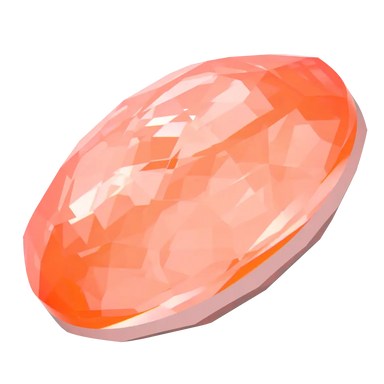 Serinity Chatons Round Stones Thin (1383) Crystal Electric Orange Ignite UNFOILED - Bluestreak Crystals