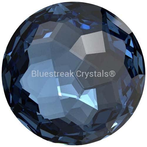 Serinity Chatons Round Stones Thin (1383) Montana-Serinity Chatons & Round Stones-8mm - Pack of 2-Bluestreak Crystals