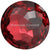 Serinity Chatons Round Stones Thin (1383) Scarlet-Serinity Chatons & Round Stones-8mm - Pack of 2-Bluestreak Crystals