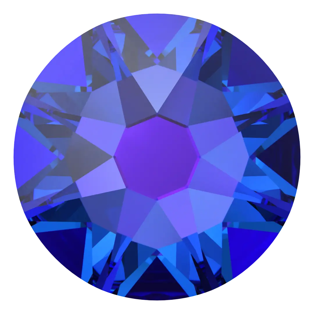 Serinity Colour Sample Service Flatbacks - Crystal & Effect Colours - Bluestreak Crystals