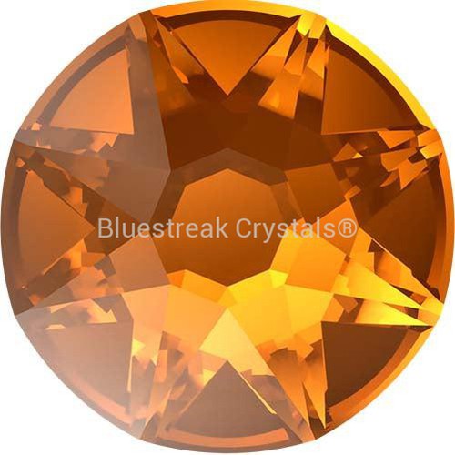 Serinity Colour Sample Service Flatbacks - Standard Colours-Bluestreak Crystals® Sample Service-Light Amber-Bluestreak Crystals