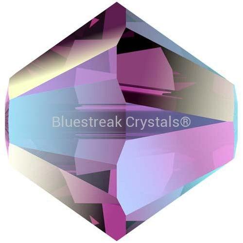 Serinity Crystal Beads Bicone (5328) Amethyst Shimmer 2X-Serinity Beads-3mm - Pack of 25-Bluestreak Crystals