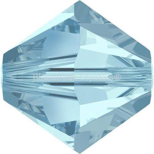 Serinity Crystal Beads Bicone (5328) Aquamarine-Serinity Beads-2.5mm - Pack of 25-Bluestreak Crystals