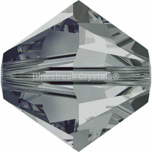 Serinity Crystal Beads Bicone (5328) Black Diamond-Serinity Beads-3mm - Pack of 25-Bluestreak Crystals