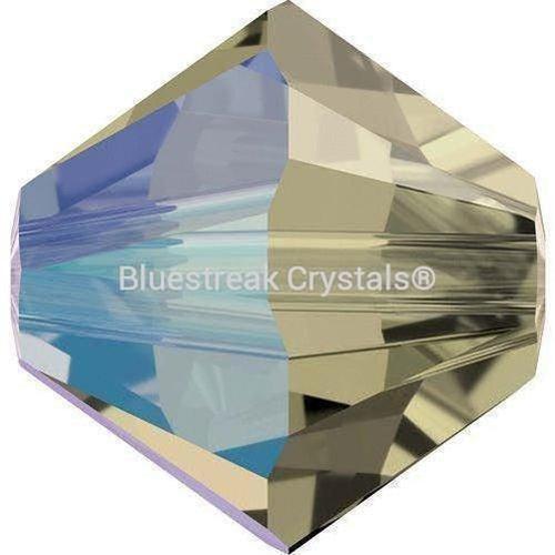Serinity Crystal Beads Bicone (5328) Black Diamond Shimmer-Serinity Beads-3mm - Pack of 25-Bluestreak Crystals