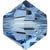 Serinity Crystal Beads Bicone (5328) Cool Blue-Serinity Beads-3mm - Pack of 25-Bluestreak Crystals
