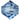 Serinity Crystal Beads Bicone (5328) Cool Blue - Bluestreak Crystals