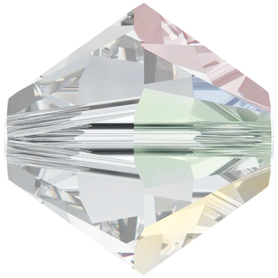 Swarovski Crystal Beads Bicone (5328) Crystal AB - Bluestreak Crystals