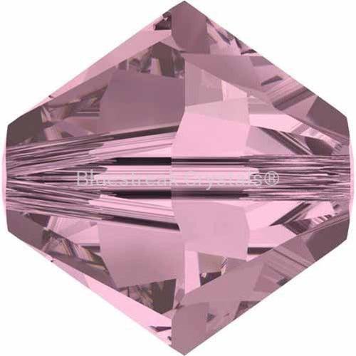 Serinity Crystal Beads Bicone (5328) Crystal Antique Pink-Serinity Beads-3mm - Pack of 25-Bluestreak Crystals