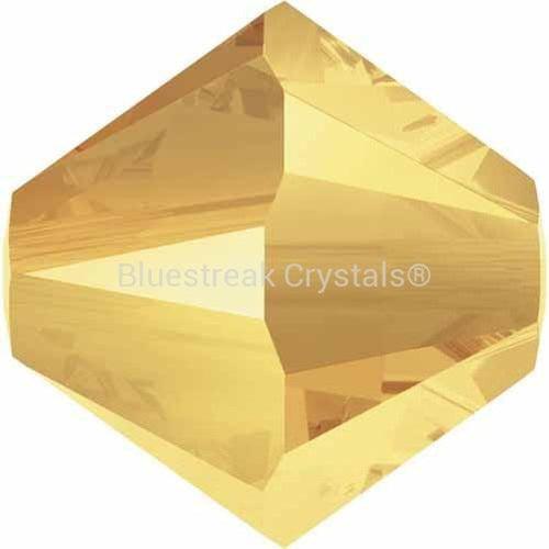 Serinity Crystal Beads Bicone (5328) Crystal Metallic Sunshine-Serinity Beads-3mm - Pack of 25-Bluestreak Crystals