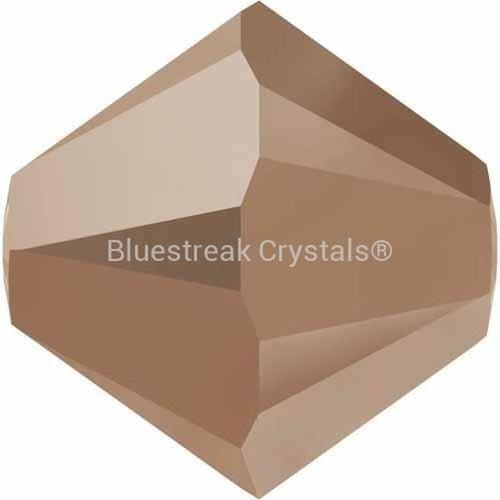 Serinity Crystal Beads Bicone (5328) Crystal Rose Gold 2X-Serinity Beads-3mm - Pack of 25-Bluestreak Crystals