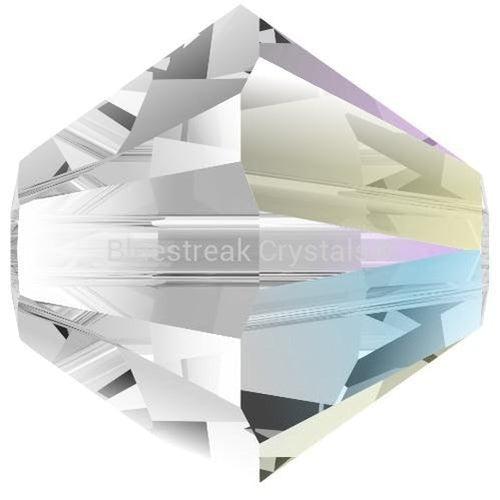 Serinity Crystal Beads Bicone (5328) Crystal Shimmer-Serinity Beads-3mm - Pack of 25-Bluestreak Crystals