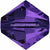Serinity Crystal Beads Bicone (5328) Dark Indigo-Serinity Beads-3mm - Pack of 25-Bluestreak Crystals
