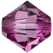 Serinity Crystal Beads Bicone (5328) Dark Rose - Bluestreak Crystals
