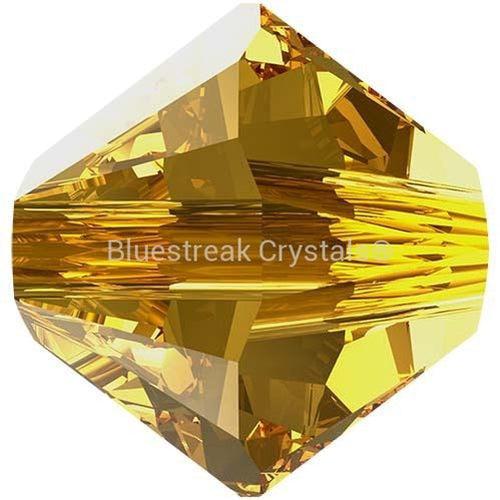 Serinity Crystal Beads Bicone (5328) Golden Topaz-Serinity Beads-3mm - Pack of 25-Bluestreak Crystals