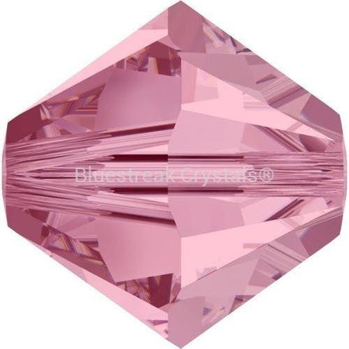 Serinity Crystal Beads Bicone (5328) Light Rose-Serinity Beads-2.5mm - Pack of 25-Bluestreak Crystals