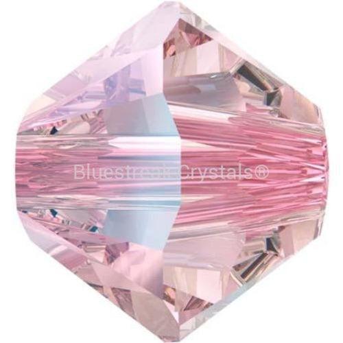 Serinity Crystal Beads Bicone (5328) Light Rose Shimmer-Serinity Beads-3mm - Pack of 25-Bluestreak Crystals