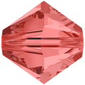 Swarovski Crystal Beads Bicone (5328) Padparadscha - Bluestreak Crystals