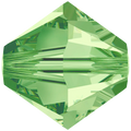 Swarovski Crystal Beads Bicone (5328) Peridot - Bluestreak Crystals