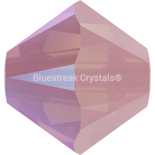 Serinity Crystal Beads Bicone (5328) Rose Water Opal Shimmer-Serinity Beads-3mm - Pack of 25-Bluestreak Crystals