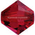 Serinity Crystal Beads Bicone (5328) Scarlet-Serinity Beads-2.5mm - Pack of 25-Bluestreak Crystals