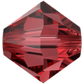 Swarovski Crystal Beads Bicone (5328) Scarlet - Bluestreak Crystals
