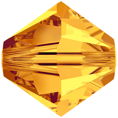 Serinity Crystal Beads Bicone (5328) Sunflower - Bluestreak Crystals