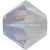 Serinity Crystal Beads Bicone (5328) White Opal Shimmer-Serinity Beads-3mm - Pack of 25-Bluestreak Crystals