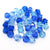 Serinity Crystal Beads Bicone Mix (5328) Blues-Serinity Beads-4mm - Pack of 40-Bluestreak Crystals