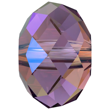 Serinity Crystal Beads Briolette (5040) Amethyst Shimmer 2X - Bluestreak Crystals