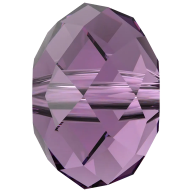 Serinity Crystal Beads Briolette (5040) Amethyst - Bluestreak Crystals