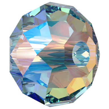 Serinity Crystal Beads Briolette (5040) Aquamarine Shimmer 2X - Bluestreak Crystals