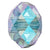 Serinity Crystal Beads Briolette (5040) Aquamarine Shimmer 2X-Serinity Beads-4mm - Pack of 10-Bluestreak Crystals