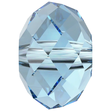 Serinity Crystal Beads Briolette (5040) Aquamarine - Bluestreak Crystals