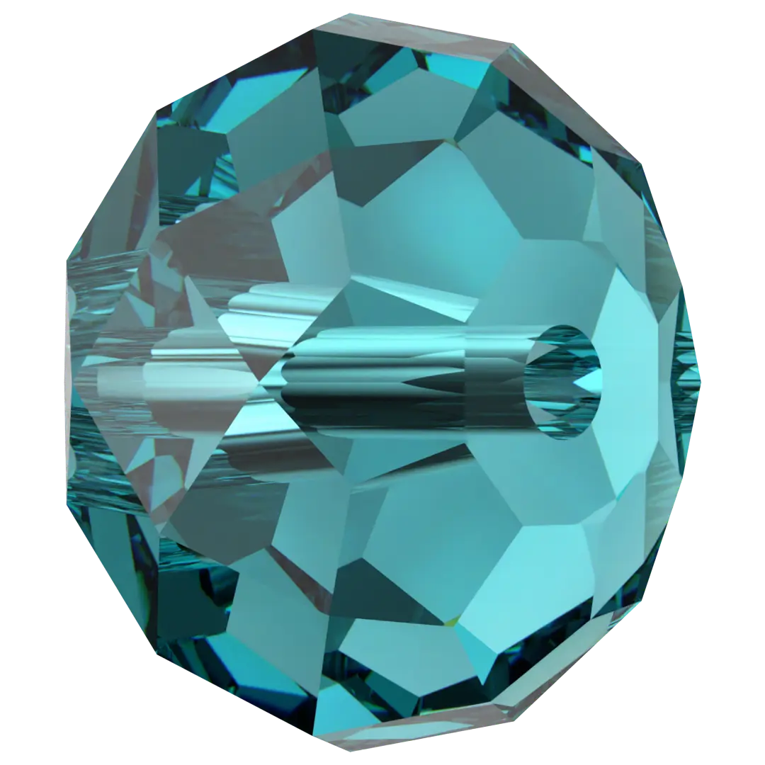 Serinity Crystal Beads Briolette Blue Zircon - Main Image