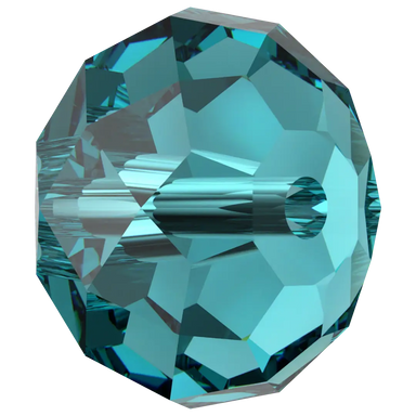 Serinity Crystal Beads Briolette (5040) Blue Zircon - Bluestreak Crystals