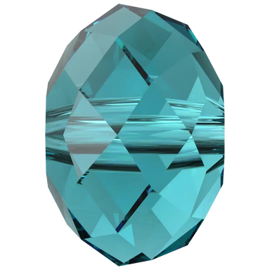 Serinity Crystal Beads Briolette (5040) Blue Zircon - Bluestreak Crystals