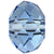 Serinity Crystal Beads Briolette (5040) Cool Blue-Serinity Beads-6mm - Pack of 10-Bluestreak Crystals