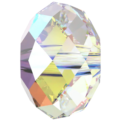 Serinity Crystal Beads Briolette (5040) Crystal AB - Bluestreak Crystals