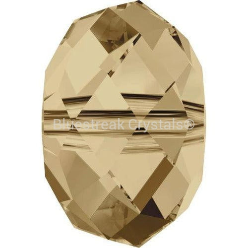 Serinity Crystal Beads Briolette (5040) Crystal Golden Shadow-Serinity Beads-4mm - Pack of 10-Bluestreak Crystals