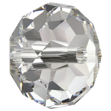 Serinity Crystal Beads Briolette (5040) Crystal Silver Shade - Bluestreak Crystals