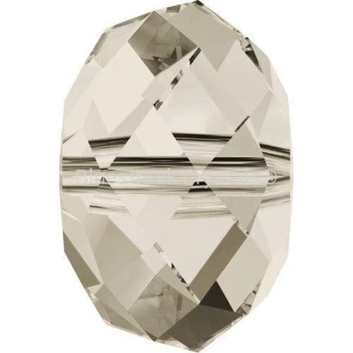 Serinity Crystal Beads Briolette (5040) Crystal Silver Shade-Serinity Beads-4mm - Pack of 10-Bluestreak Crystals